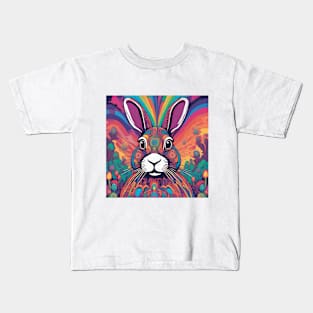 A Celebration Bunny of Spring Kids T-Shirt